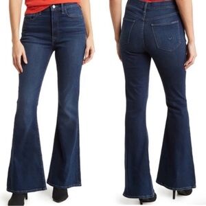 Hudson NWT Heidi High Rise Flare Rory dark wash jeans, size 31